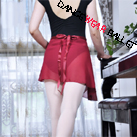 Dancewear Ballet Dress Chiffon Short Wrap Skirt