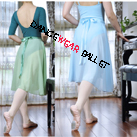 Dancewear Ballet Dress Chiffon Long Wrap Skirt