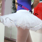 Dancewear Ballet Shiny Edge Tutu Skirt