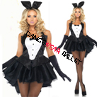 Rabbit Tailcoat Stage Wear Dance Costume