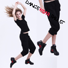 Comfortable Dance Training Cotton Capri Pants