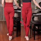 Turn Over Waist Dance Knitwear Warmer Pants