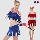 Dance Active & Fitness Cheering Suit Crop Top And Skirts