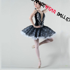 Professional Deep Neck Beads Performance Dance Ballet Tutu Costume