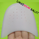 Breathing Holes Silicone Toe Pads for Ballet Pointe Shoe