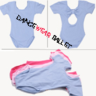 Children Short Sleeve Open Back Bow Leotard