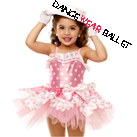 Children Dots Dance Costume
