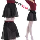 Chiffon Short Wrap Ballet Skirt