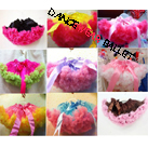 Children Colorful Puff Skirt