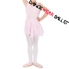 Chiffon Short Pull-On Ballet Skirt Without Top