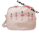 Dance Ballet Cute Bags With Five Ballet Girls  Print