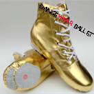 Patent Shiny Glod And Silver Jazz Shoes Jazz Boots