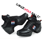 Sport Label Leather Jazz Dance Sneaker