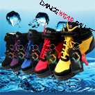 Colorful Canvas Jazz Dance Sneaker