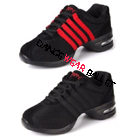 Four Stripe Mesh Air Cushion Jazz Dance Sneaker