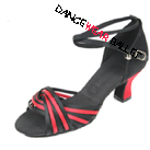 Contrast Color Centre Loop Ballroom Latin Shoes