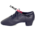 Boy Men Black Ballroom Latin Shoes