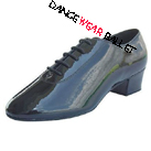 Men Patent Shiny Ballroom Latin Shoes