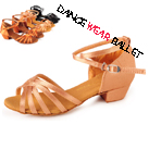 Five Strap Low Heel Ballroom Latin Dance Shoes