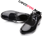 Patent Shiny Laced Low Heel Tap Dance Shoes