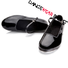 Patent Shiny Strap Low Heel Tap Dance Shoes