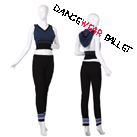 Adult Dancewear Ballet Knitwear Warm-up Suit Tank And Pant