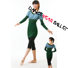 Adult Dancewear Ballet Knitwear Warm-up Skirt Suit