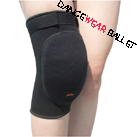 Top Strape Thick Knee Pad Protector With Back Hole