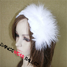 Ballet Hair Feather Accessory Hoop