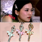 Ballet Hair Accessory Rhinestone Ballerina Pin