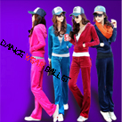 Thirteen Colors Drawstring Velour Tracksuit Hoodie Sports Wear