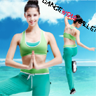 Contrast Color I-Shaped Bra Top Yoga Clothing